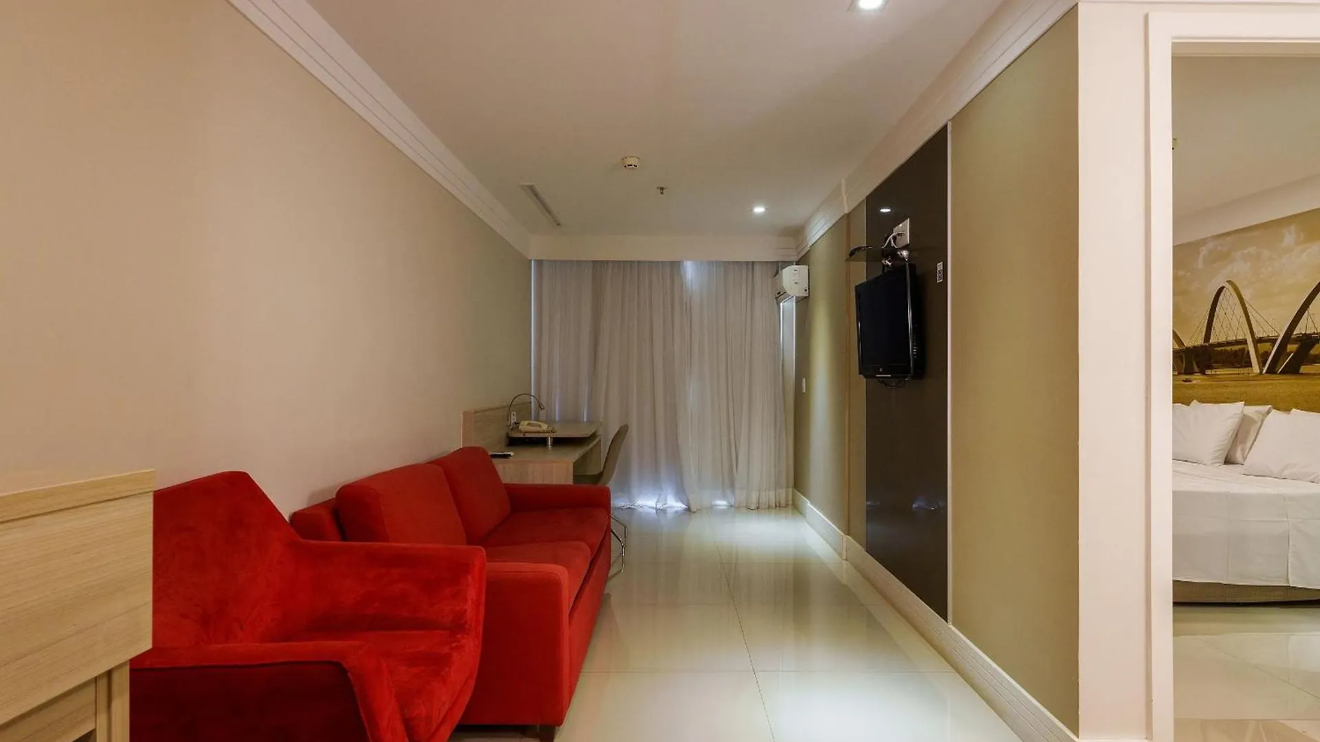 Flat Moderno Hotel Mercure Lider Brasília Brasil